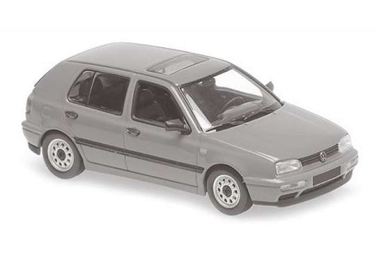 1997 Volkswagen ゴルフ ホワイト/Maxichamps 1/43ミニカー