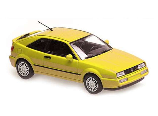 1990 Volkswagen コラード イエロー/Maxichamps 1/43ミニカー