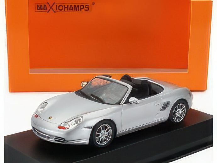 【予約】PORSCHE BOXSTER S SPIDER 2002 SILVER/Minichamps 1/43ミニカー