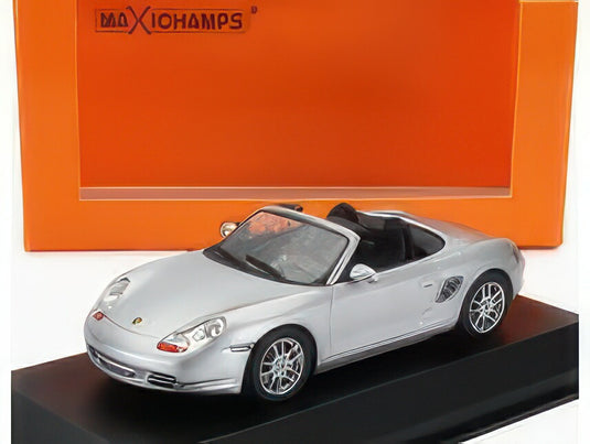 【予約】PORSCHE BOXSTER S SPIDER 2002 SILVER/Minichamps 1/43ミニカー