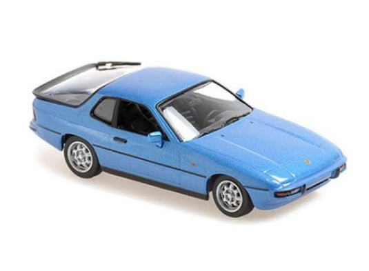 Porsche 924 1976 ブルーメタリック / Minichamps 1/43 ミニカー