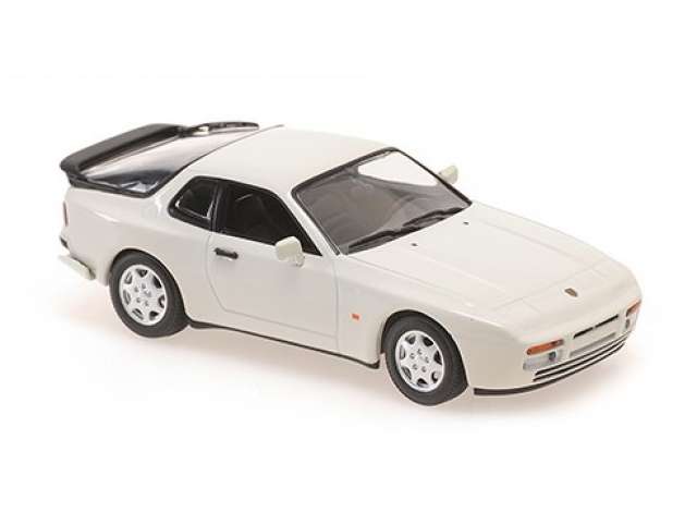 1989 Porsche 944 S ホワイト/Maxichamps 1/43ミニカー