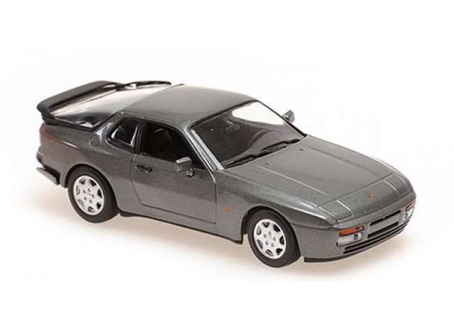 1989 Porsche 944 S グレーメタリック/Maxichamps 1/43ミニカー