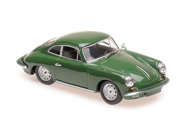 1963 Porsche 356 カレラ2 ダークグリーン/Maxichamps 1/43ミニカー