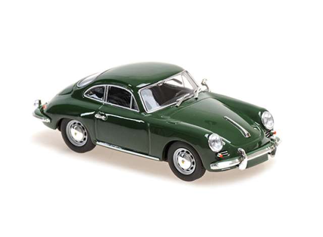 1965 Porsche 356 C クーペ ダークグリーン/Maxichamps 1/43ミニカー