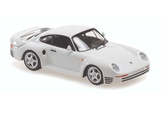 1987 ポルシェ 959 ホワイト Porsche 959 ミニカー ポルシェ 959 / Maxichamps 1/43 ミニカー