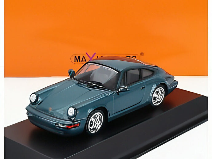 PORSCHE 911 カレラ クーペ 1992 ターコイズ/ MINICHAMPS 1/43 MAXICHAMPSミニカー