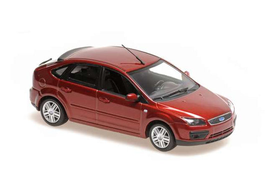 2004年 Ford Focus ダークレッドメタリック/ Maxichamps  1/43 ミニカー