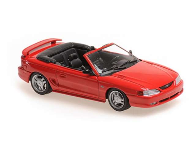 1994 Ford Mustang カブリオレ レッド/Maxichamps 1/43ミニカー
