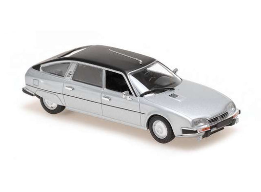 1982 Citroen CX、シルバーメタリック/ Maxichamps 1/43 ミニカー