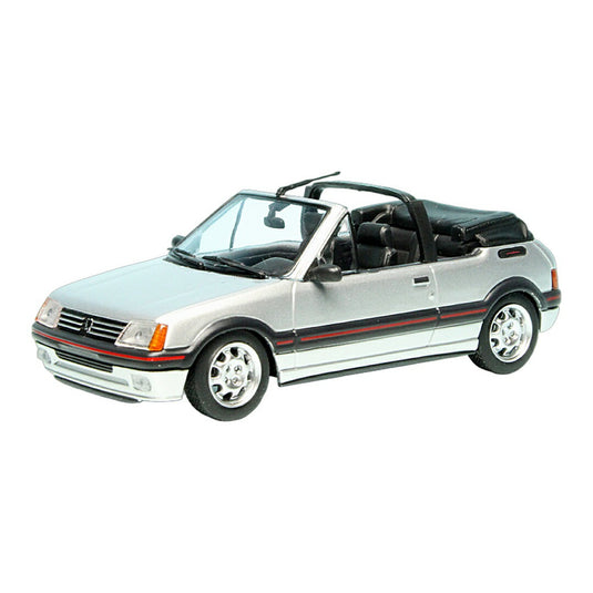 Peugeotプジョー 205 CTI Cabriolet 1990 シルバー / Minichamps 1/43 ミニカー