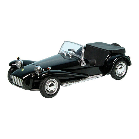 Lotusロータス Super Seven RHD 1968 ブラック / Minichamps 1/43 ミニカー