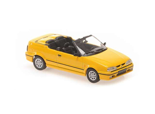 1992 Renault 19 カブリオレ イエロー/Maxichamps 1/43ミニカー
