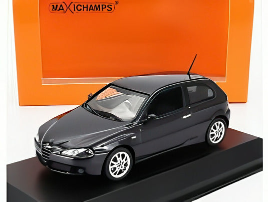 Alfa Romeo 147 2005 ブラックメタリック/ Maxichamps 1/43 ミニカー