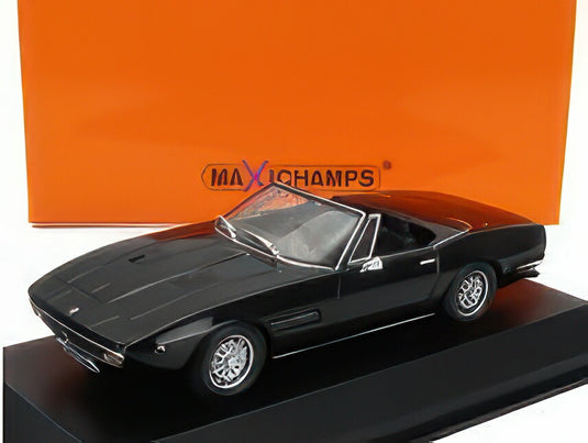 MASERATI GHIBLI SPIDER 1969 - BLACK /Minichamps 1/43 ミニカー