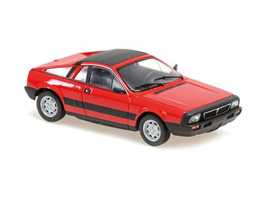 1980 ランチア ベータ モンテカルロ レッド Lancia Beta Montecarlo / Maxichamps 1/43 ミニカー