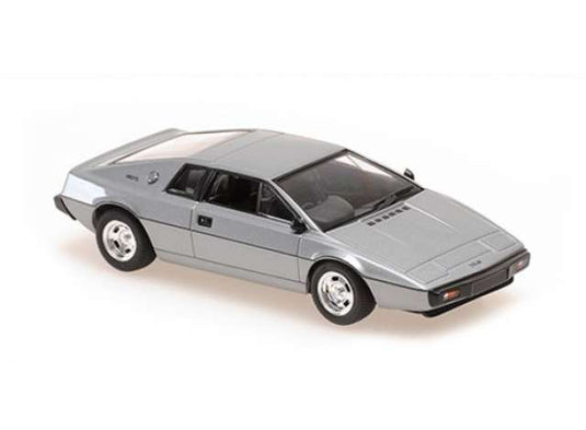 1978 Lotus Esprit Turbo、シルバー/ Maxichamps 1/43 ミニカー