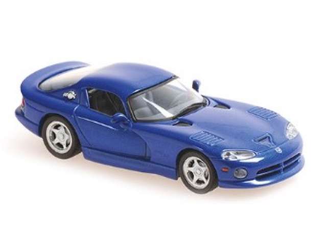 1993 Dodge Viper クーペ ブルー/Maxichamps 1/43ミニカー