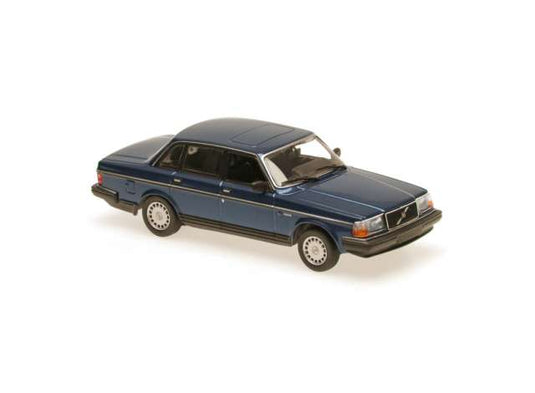 1986 Volvo 240 GL ダークブルー/Maxichamps 1/43ミニカー