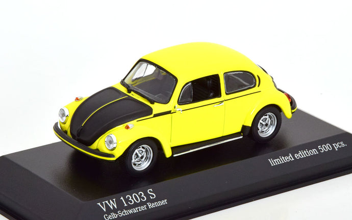 VW 1303 S GSR 1973 イエロー/ブラック 500台限定/ MINICHAMPS 1/43 ミニカー