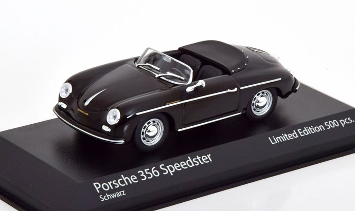 ポルシェ 356 スピードスター 1956 ブラック 500台限定/ MINICHAMPS 1/43 ミニカー