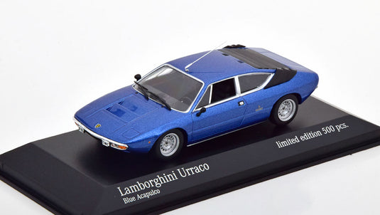 ランボルギーニ ウラッコ 1974 ブルーメタリック 500台限定/ MINICHAMPS 1/43 ミニカー
