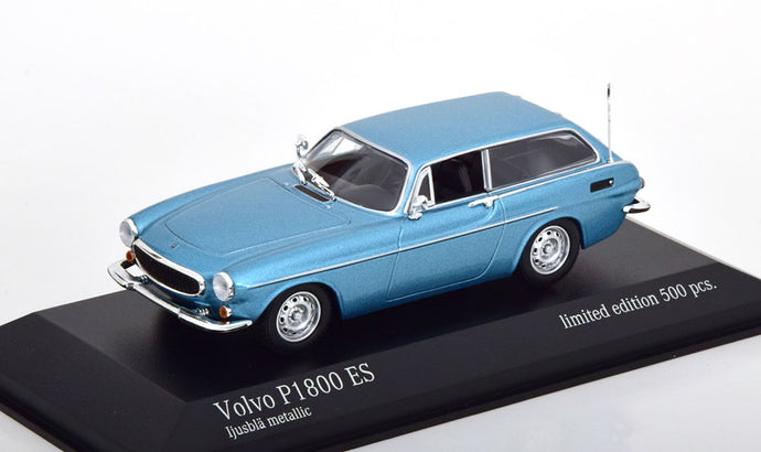 ボルボ P1800 ES 1971 ライトブルーメタリック 500台限定/ MINICHAMPS 1/43 ミニカー