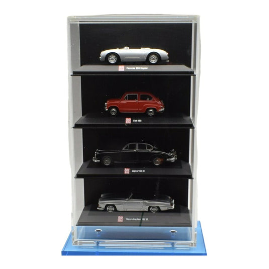 Auto Bild 50周年記念モデルカーセット 2005 Porscheポルシェ 550 Spyder Fiatフィアット 600 / MINICHAMPS 1/43 ミニカー