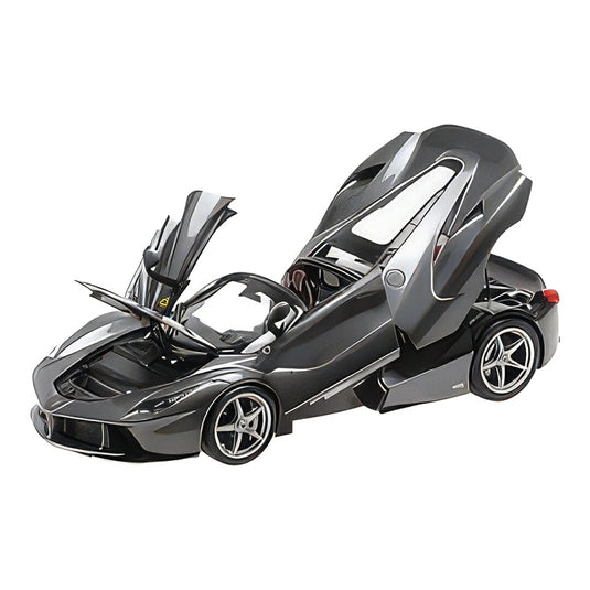 Ferrariフェラーリ LaFerrariラフェラーリ Apertaアペルタ Grigio Ferroグリージョフェロ / MINICHAMPS 1/18 ミニカー