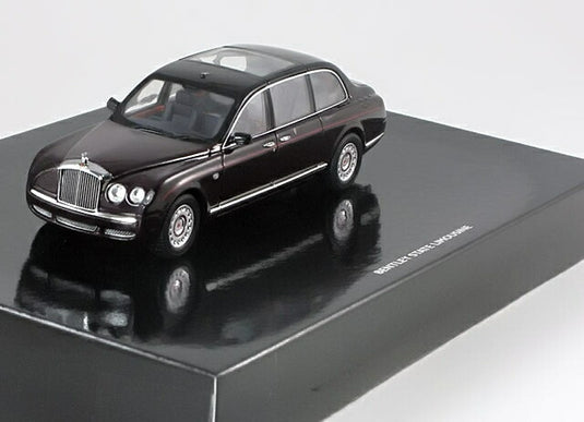 ベントレー ステートリムジン 2002 ダークレッド ブラック / MINICHAMPS 1/43 ミニカー
