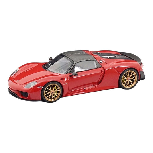 Porscheポルシェ 918 Spyder Weissach Paket China Edition レッド / MINICHAMPS 1/43 ミニカー