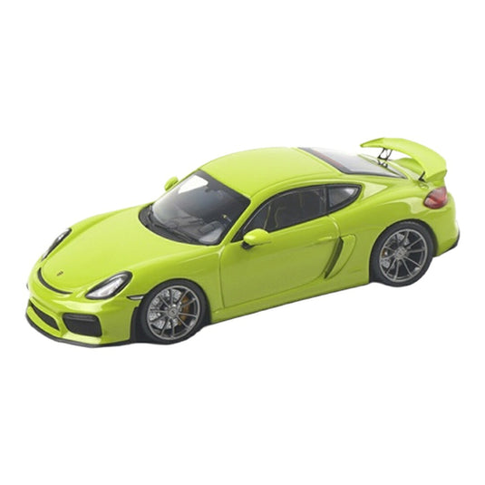 Porscheポルシェ Cayman GT4 ライトグリーン / MINICHAMPS 1/43 ミニカー