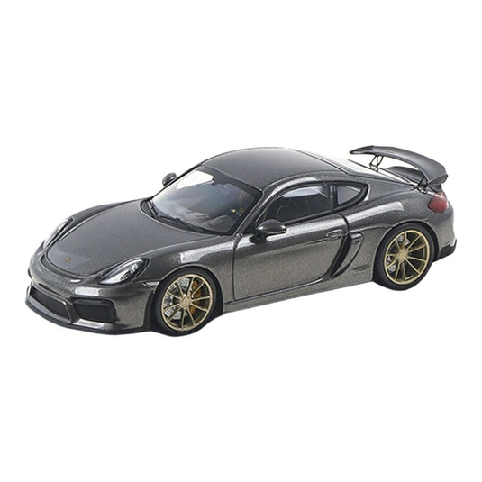 Porscheポルシェ Cayman GT4 アゲートグレー 海外限定 / MINICHAMPS 1/43 ミニカー