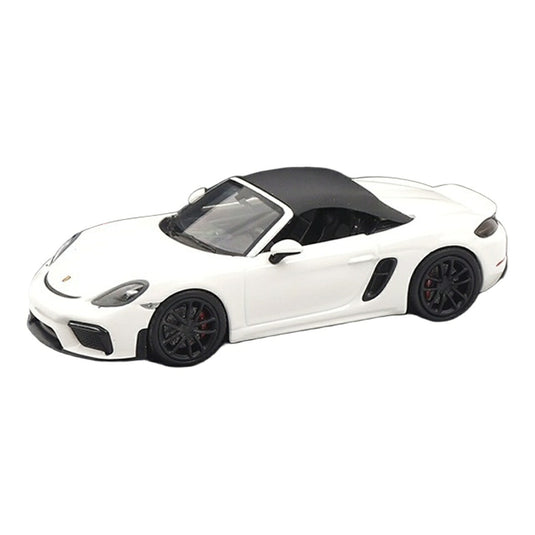 Porscheポルシェ 718 Boxster Spyder ホワイト 海外限定 / MINICHAMPS 1/43 ミニカー