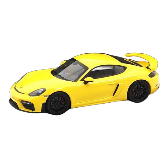 Porscheポルシェ 718 Cayman GT4 イエロー 海外限定 / MINICHAMPS 1/43 ミニカー