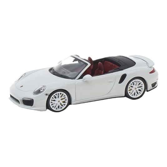 Porscheポルシェ 911 991 Turbo S Cabrio ホワイト 海外限定 / MINICHAMPS 1/43 ミニカー