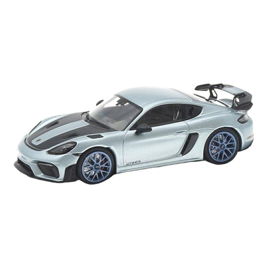 Porscheポルシェ 718 Cayman GT4 RS アズーロテティス 海外限定 / MINICHAMPS 1/43 ミニカー
