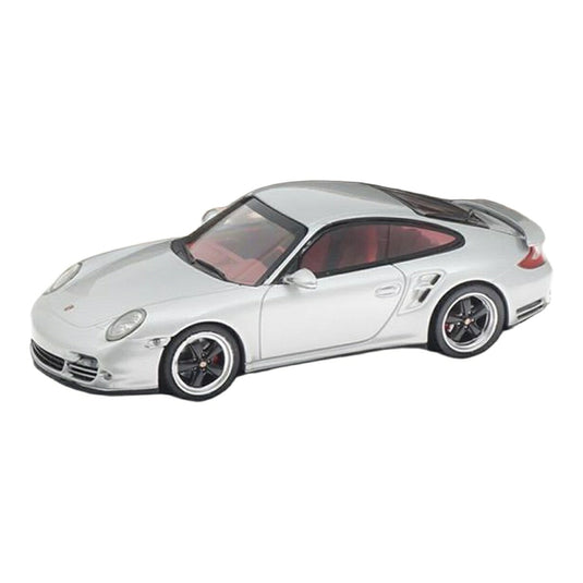 Porscheポルシェ 911 997 II Turbo シルバー レッドインテリア Turbo History Collection 海外限定 / MINICHAMPS 1/43 ミニカー