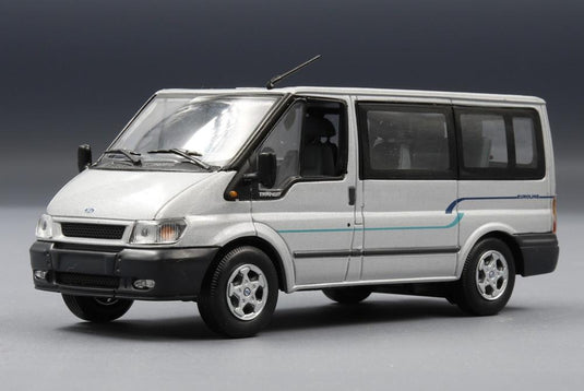 Ford Transit 2001 Euroline コンビ シルバー/ MINICHAMPS 1/43 ミニカー