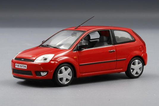 Ford Fiesta 2001 3ドア HB レッド/ MINICHAMPS 1/43 ミニカー