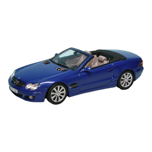 Mercedes Benzメルセデスベンツ SL-Class R230 2001 ブルー 1000台限定 / Minichamps 1/43 ミニカー