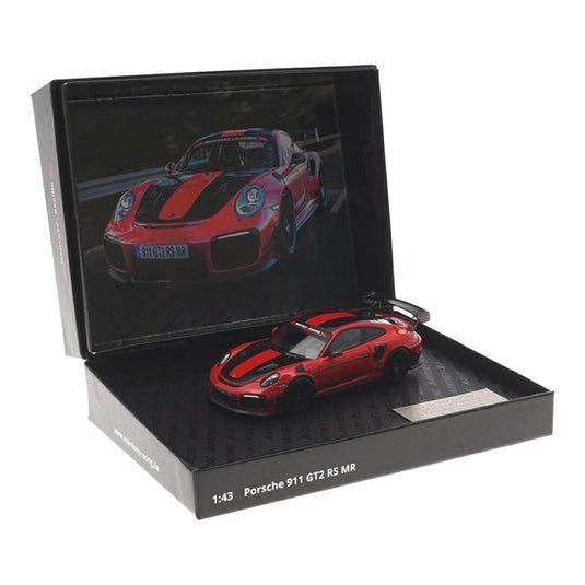 Porscheポルシェ 911 991 II GT2 RS MR Rundenrekord Nordschleife Lars Kern Collector Box / MINIC