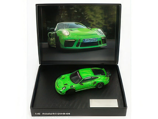 PORSCHE 911 9912 GT2 RS MR TEAM MANTHEY RACING 2020 GREEN BLACK/MINICHAMPS 1/43ミニカー