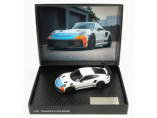 PORSCHE 911 9912 GT3 RS MR TEAM MANTHEY RACING 2020 WHITE LIGHT BLUE/MINICHAMPS 1/43ミニカー