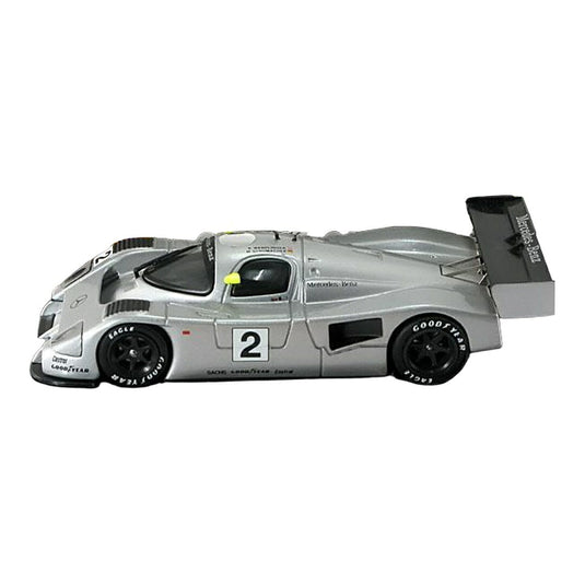 メルセデス・ベンツ C 291 1991 シルバー #2 オートポリス ミハエル・シューマッハ / MINICHAMPS 1/43 ミニカー