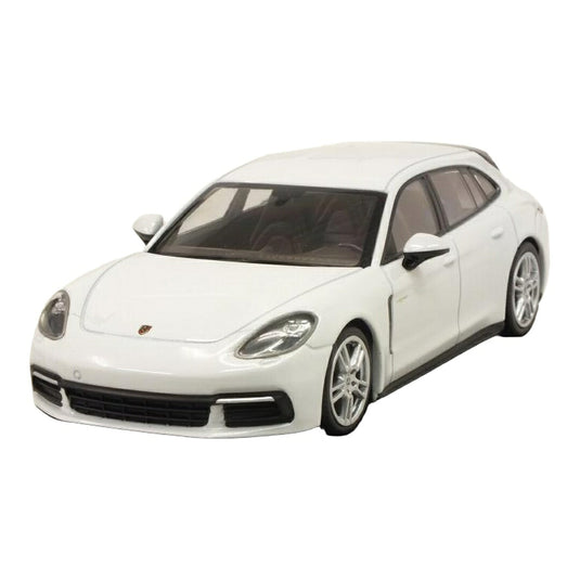 Porscheポルシェ Panameraパナメーラ 4 E-Hybrid 2017 ホワイト / MINICHAMPS 1/43 ミニカー