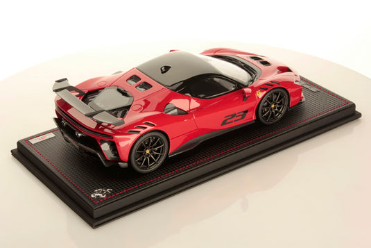 FERRARI - SF90 XX STRADALE N 23 2024  ROSSO CORSA - RED BLACK/MR Collection 1/18ミニカー 149台限定