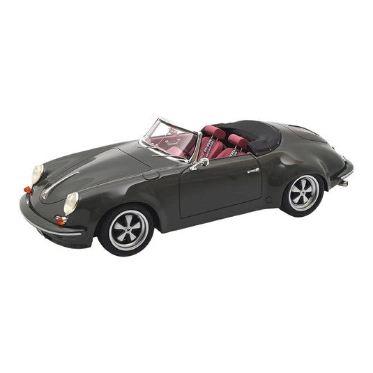 Porscheポルシェ 356 3000 RR Walter Roehrl Charity Collection ダークグレー 海外ショップ特注 / CAR.TIMA 1/18 ミニカー