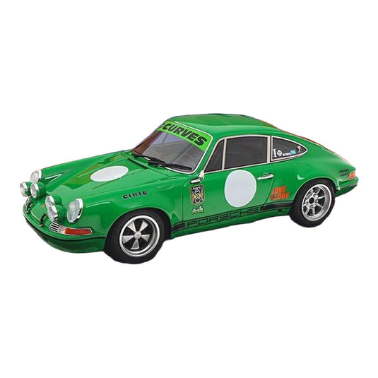 Porscheポルシェ 911 ST Conda Green Curvistan Bangkok 海外ショップ特注 / car.tima 1/18 ミニカー