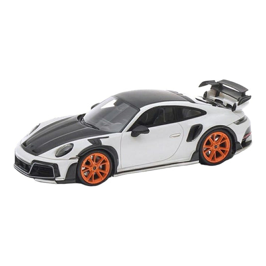TECHART GTstreet R 992 Turbo ホワイト/オレンジ 海外限定 海外ショップ特注 / CUSTOMIZED 1/43 ミニカー